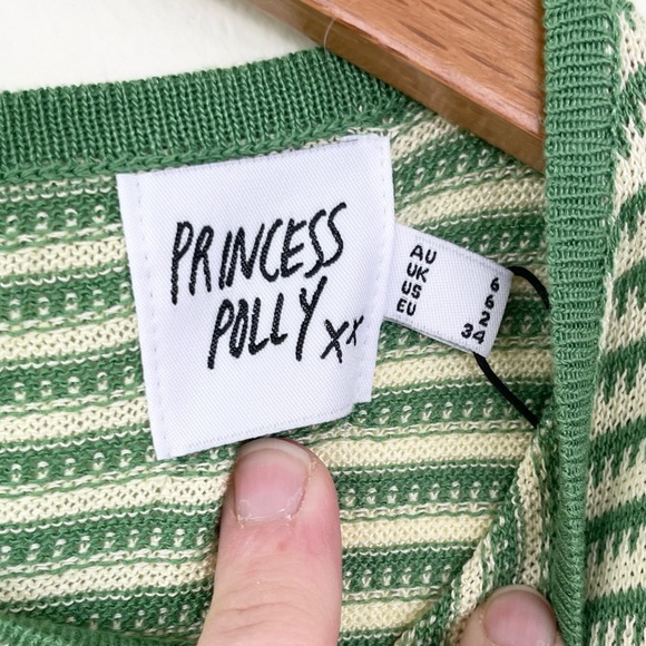 NWT Princess Polly Tavison Maxi Dress Green 2 - Picture 8 of 13